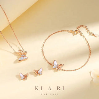 Ha-Yoon Nabi Butterfly Bracelet (Rose Gold)