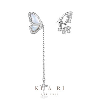 Yun-Soo Mismatched Butterfly Earrings 🦋