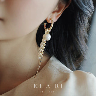 Yoong Jae 5-In-1 Baroque Pearls Dangling Earrings ✨
