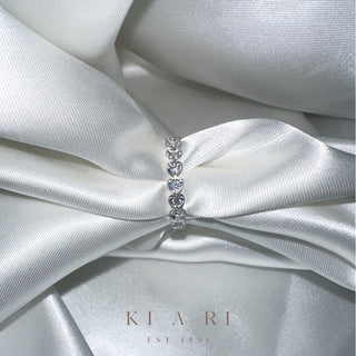 Hei-Ryung Heart Eternity Ring (Silver) 🤍