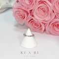 Ja Haeun Petite Entangled Ring (Silver)