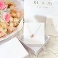 Ha-yoon Nabi Butterfly Necklace (Rose Gold)