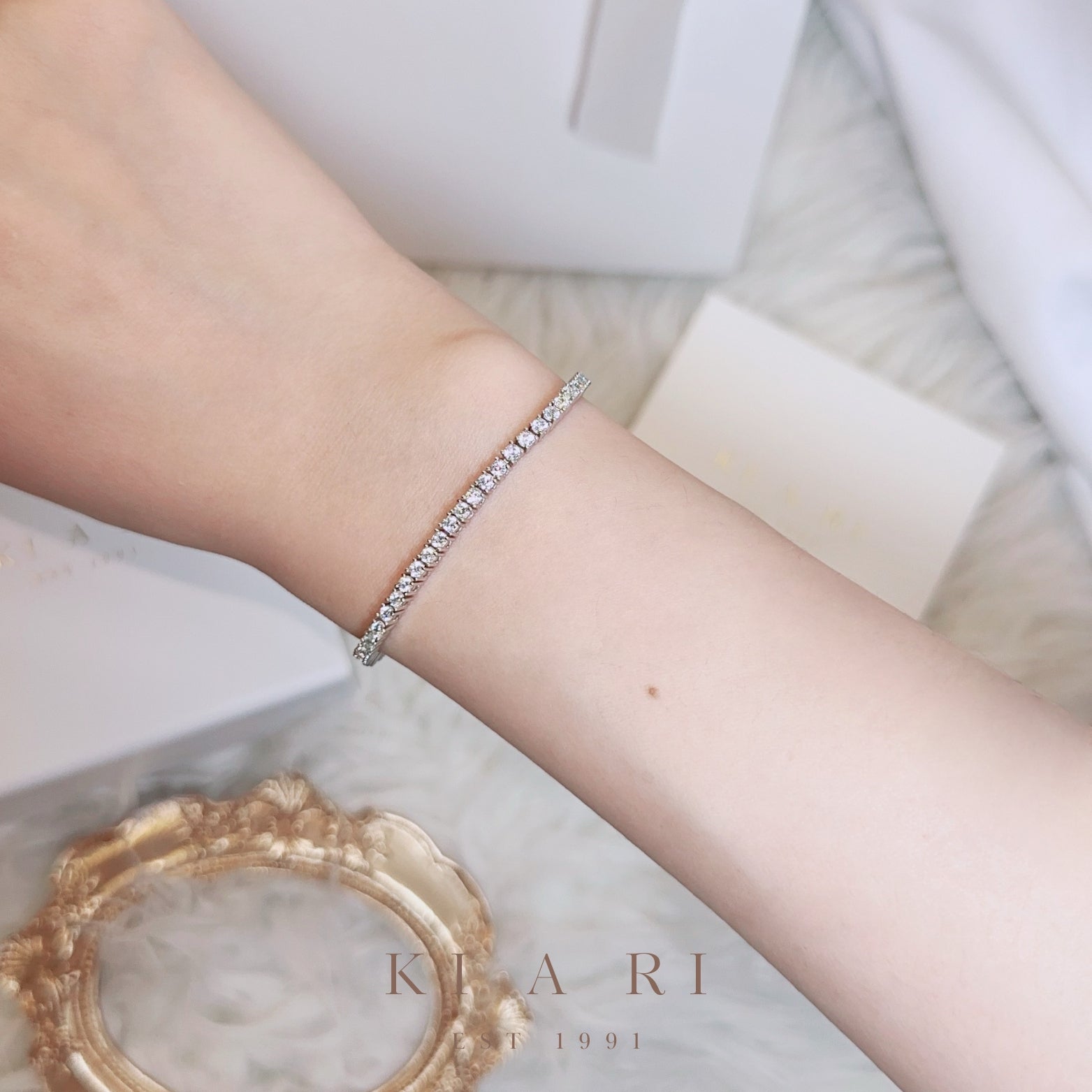 A-Yeong Classic Tennis Bracelet (2MM) 🤍