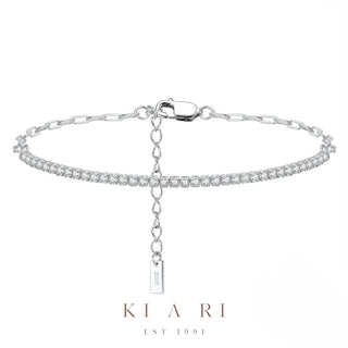Eunchae Diamond & Chain Bracelet