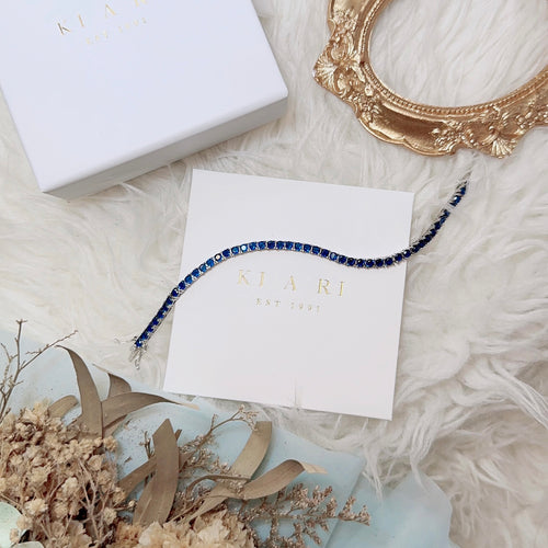 A-Yeong Sapphire Tennis Bracelet 💙