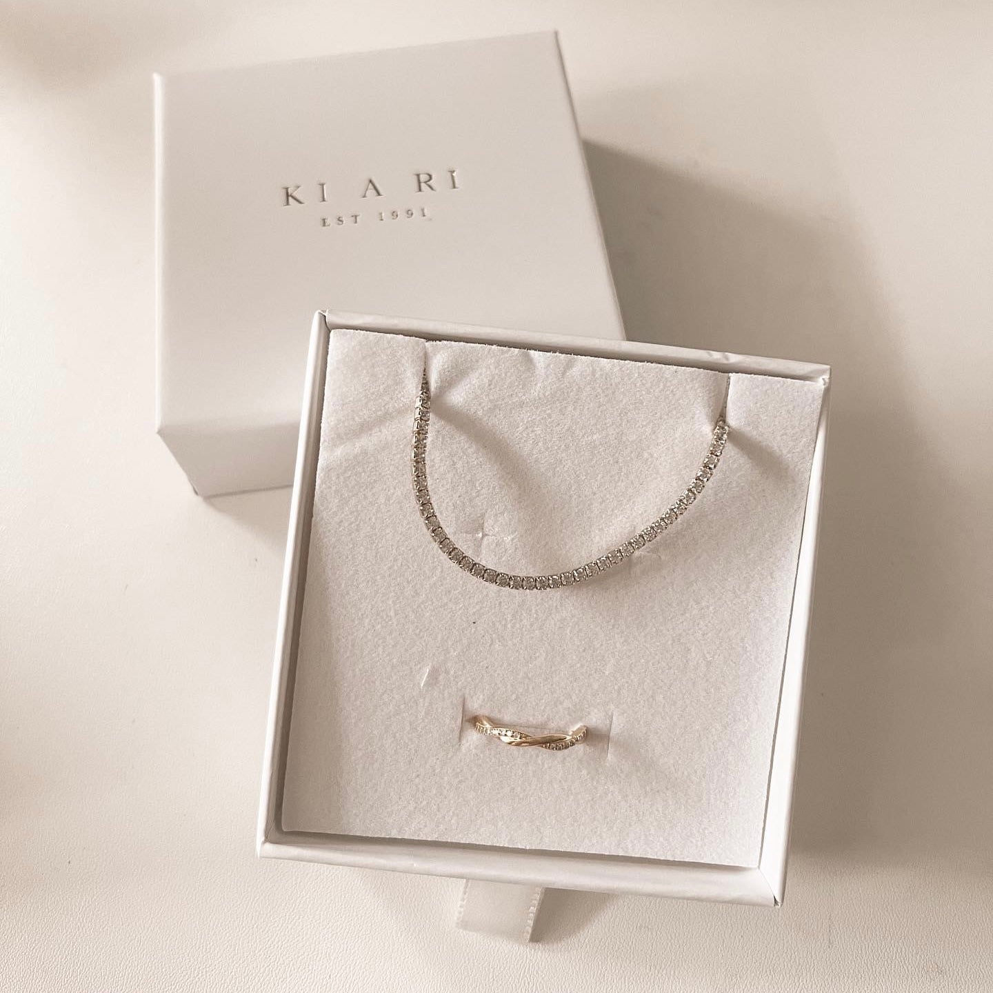 I-Jun 14K Gold Plated Tennis Bracelet (2MM) ✨