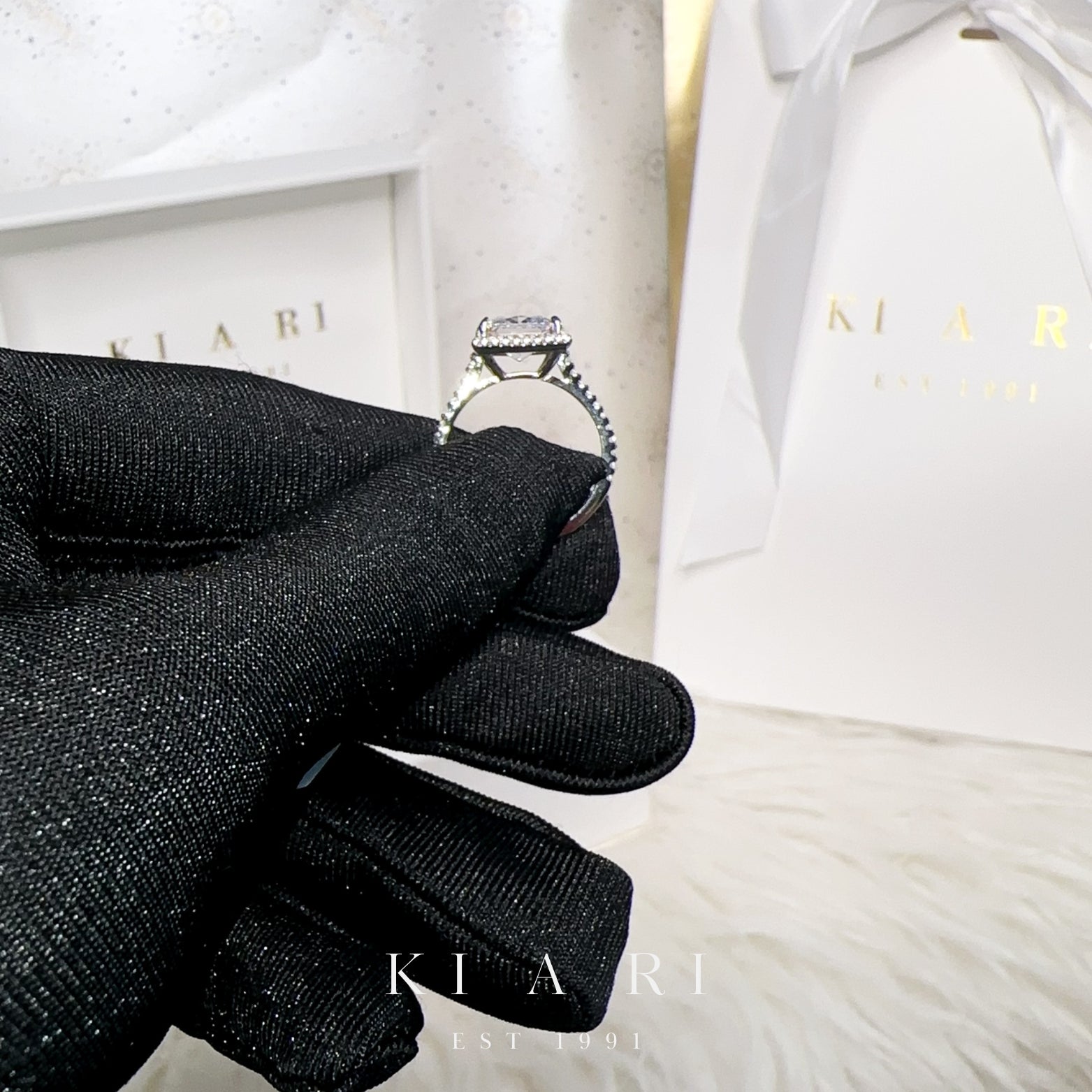 Jiyeon Princess Cut Diamond Ring 💍