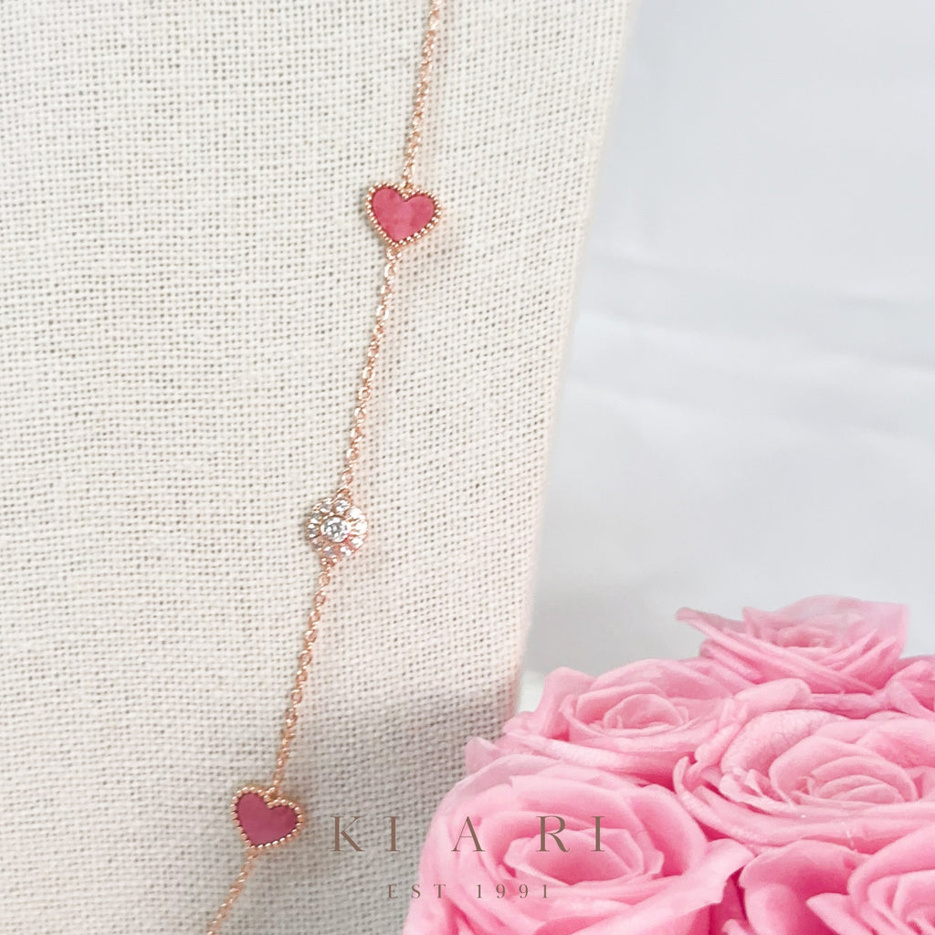 Jae Min Hearts All Over Necklace 🩷