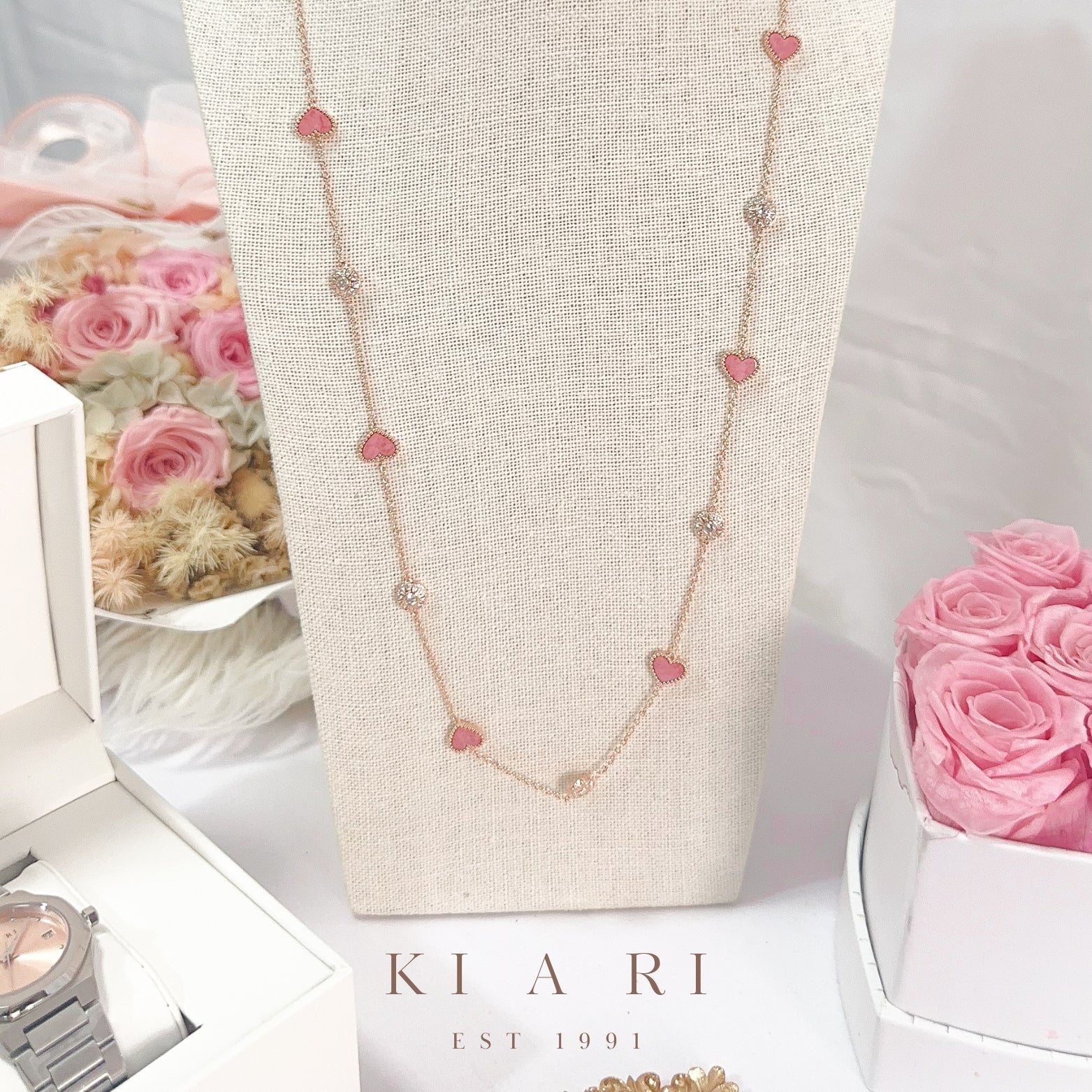 Jae Min Hearts All Over Necklace 🩷
