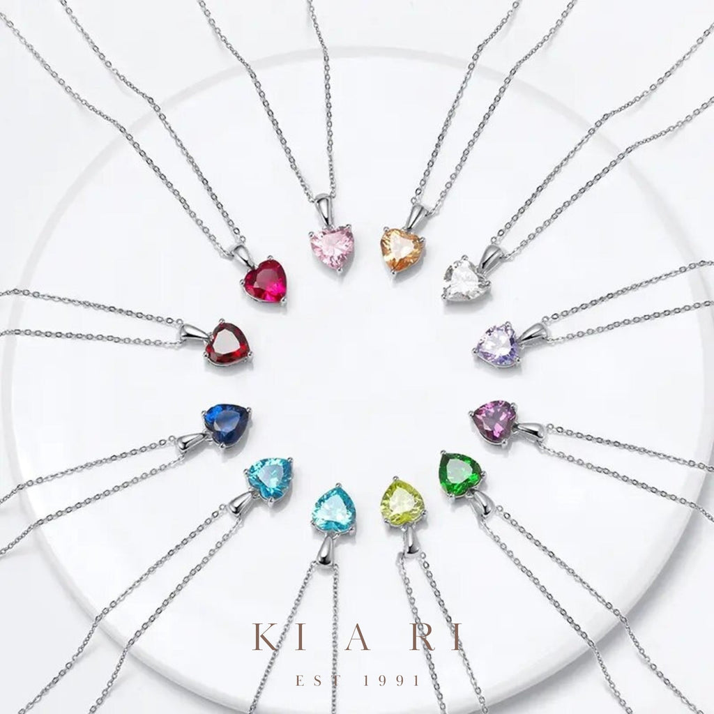 Ari Tourmaline Heart Necklace 💝