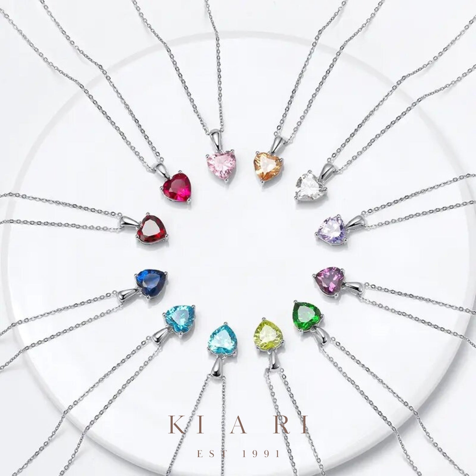 Ari Tourmaline Heart Necklace 💝