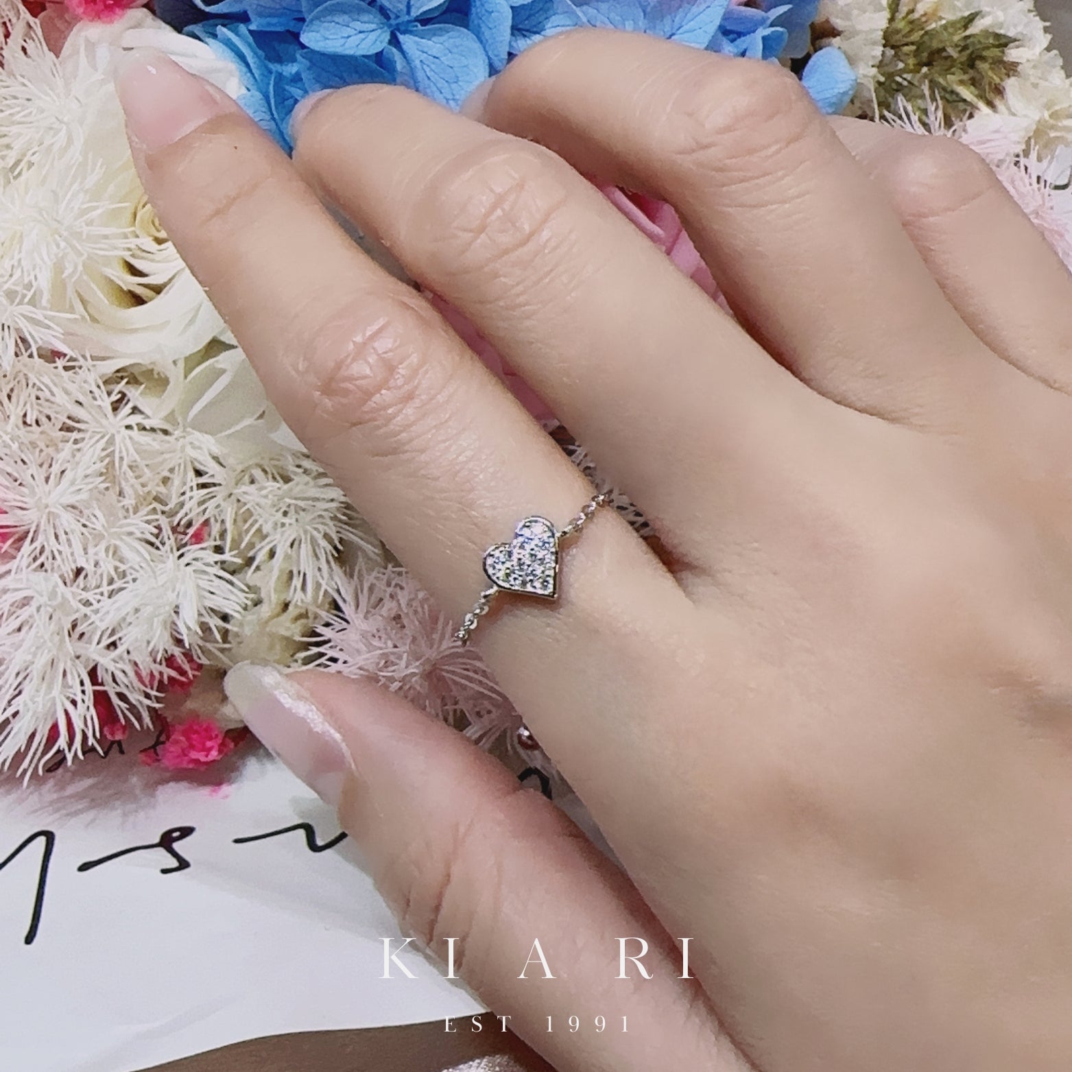 Areum Heart Adjustable Ring ❤️