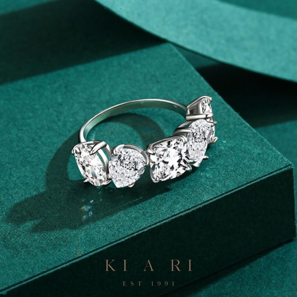 Chaerin Mixed Stones Diamond Ring