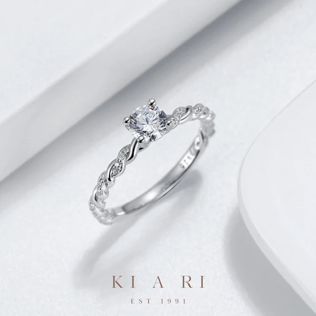 Suk Ja Twisted Diamond Ring