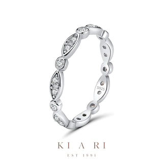 Umi Full Pave Eternity Ring