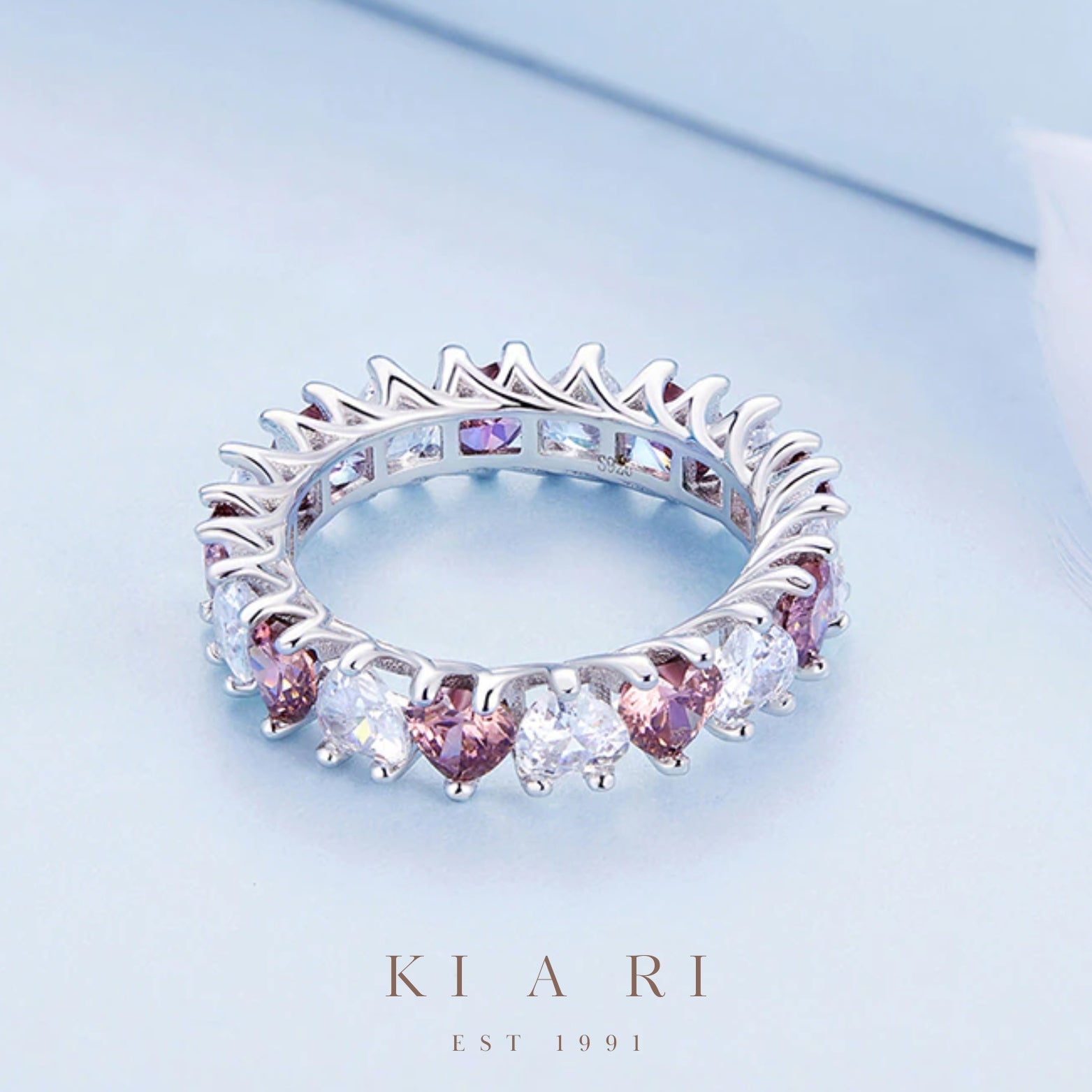 Sarang Heart Eternity Ring ❤️