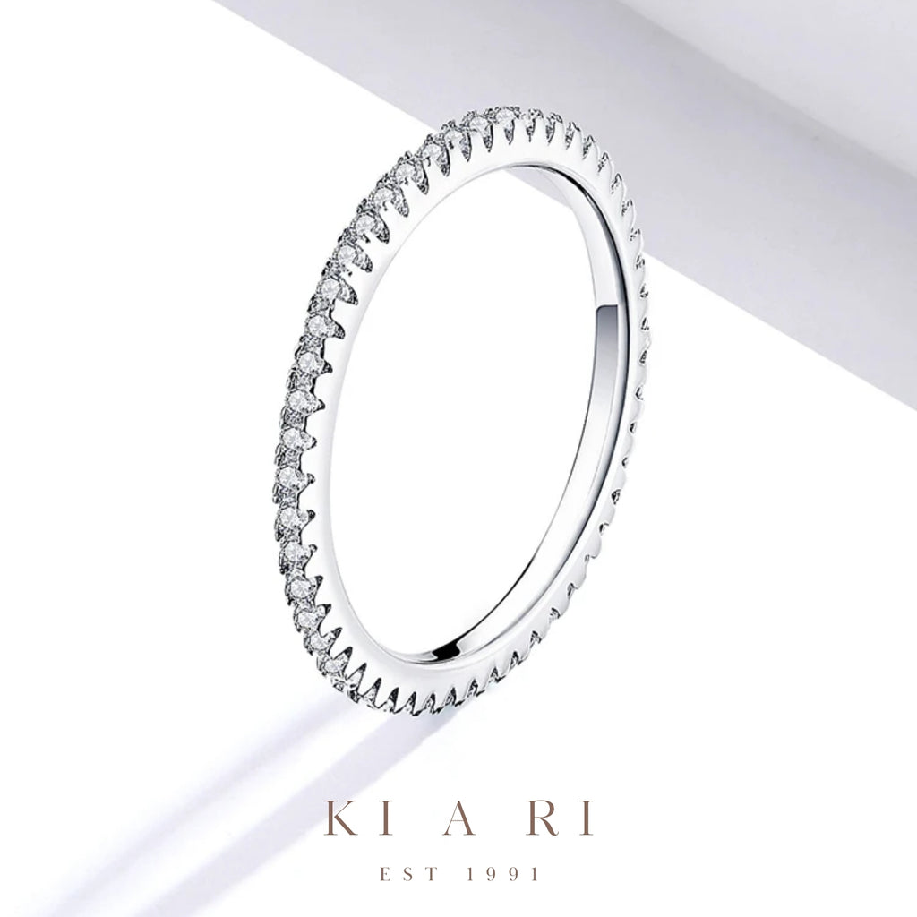 Taeyeon Eternity Stacker Ring (Silver)