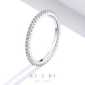Taeyeon Eternity Stacker Ring (Silver)