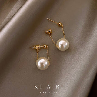 Jinju Dangling Pearl Earrings 🐚