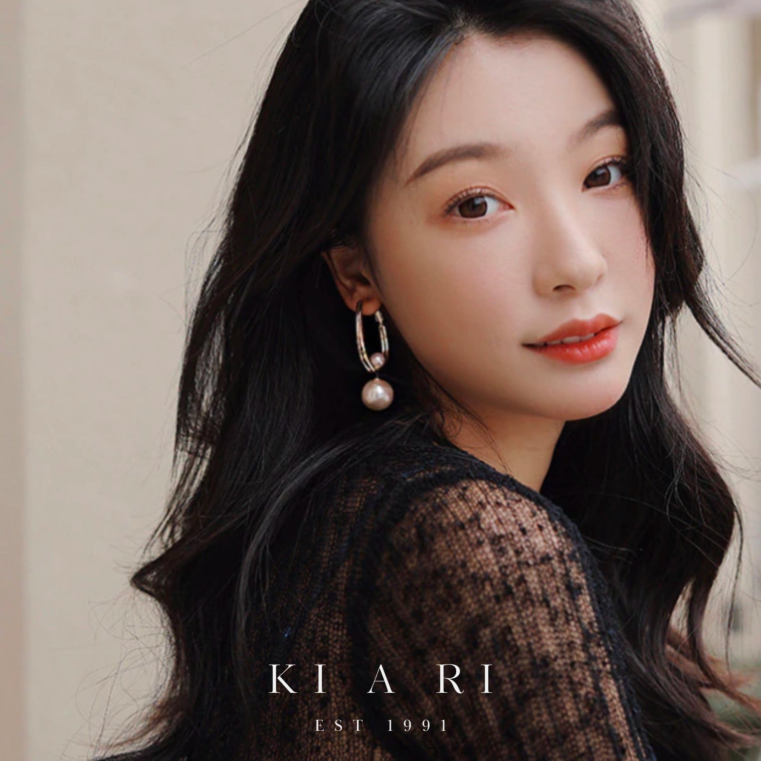 Eo-Da Two-Way Pearl Earrings ⚪