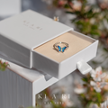 Pi Eui Butterfly Tanzanite Adjustable Ring  🦋