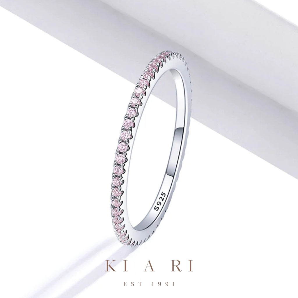 Taeyeon Eternity Stacker Ring (Pink)