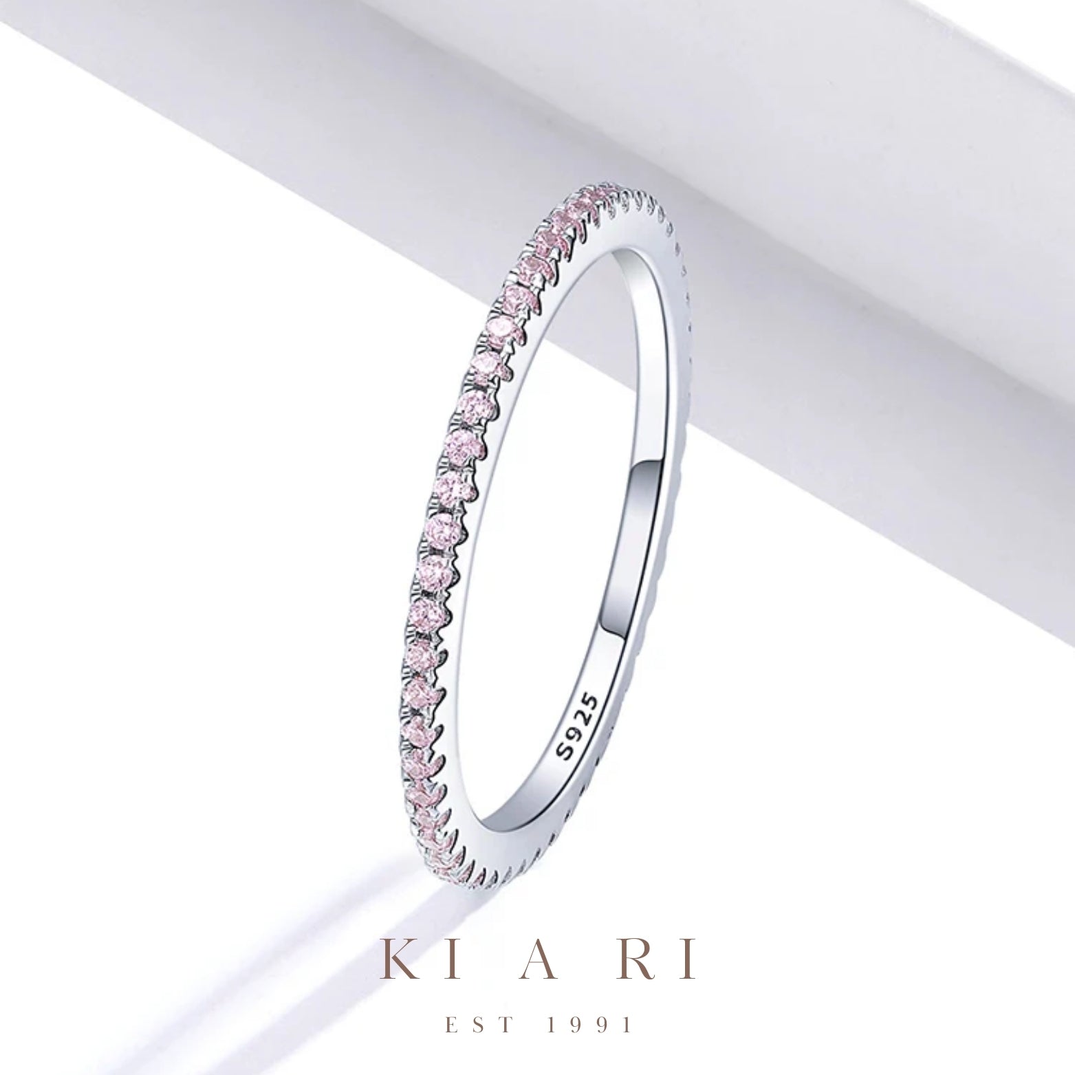 Taeyeon Eternity Stacker Ring (Pink)