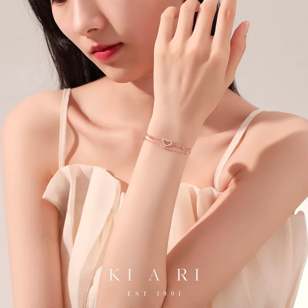 Dal-rae Heart Bracelet (Silver) 🤍