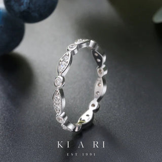 Umi Full Pave Eternity Ring