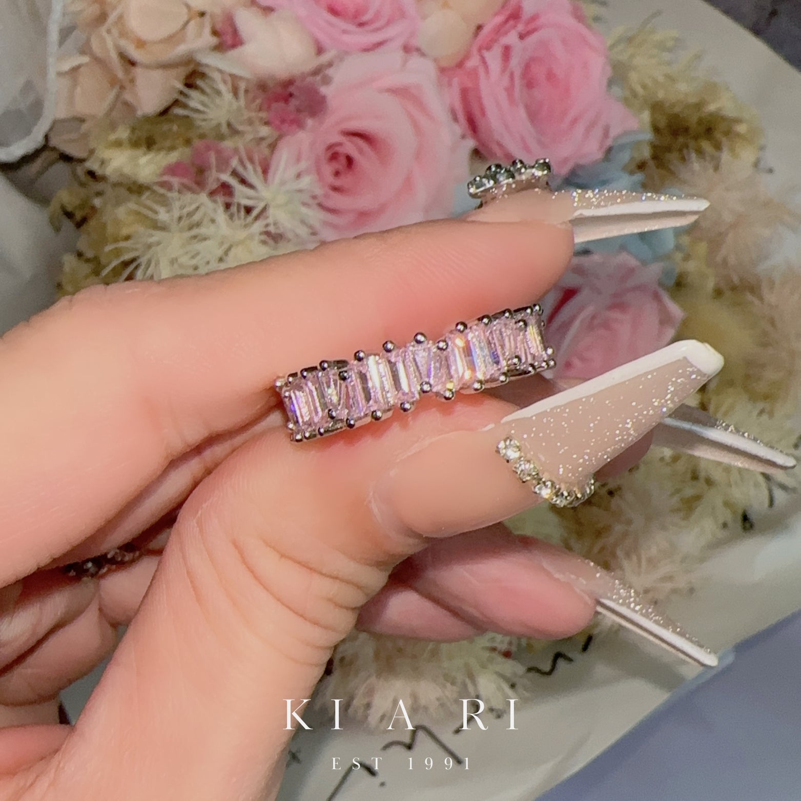 Binna Eternity Ring (Pink) ✨