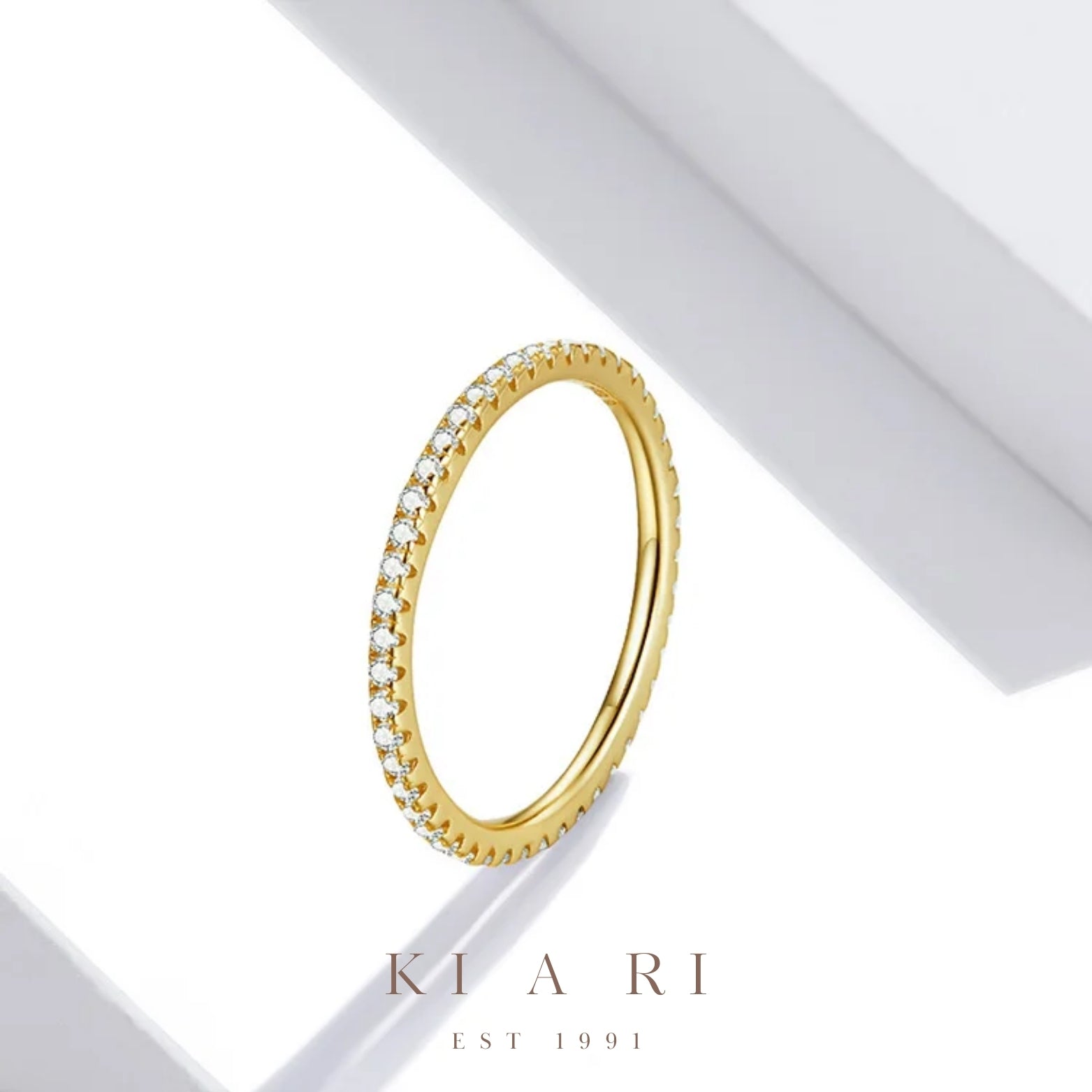 Taeyeon Eternity Stacker Ring (Gold)