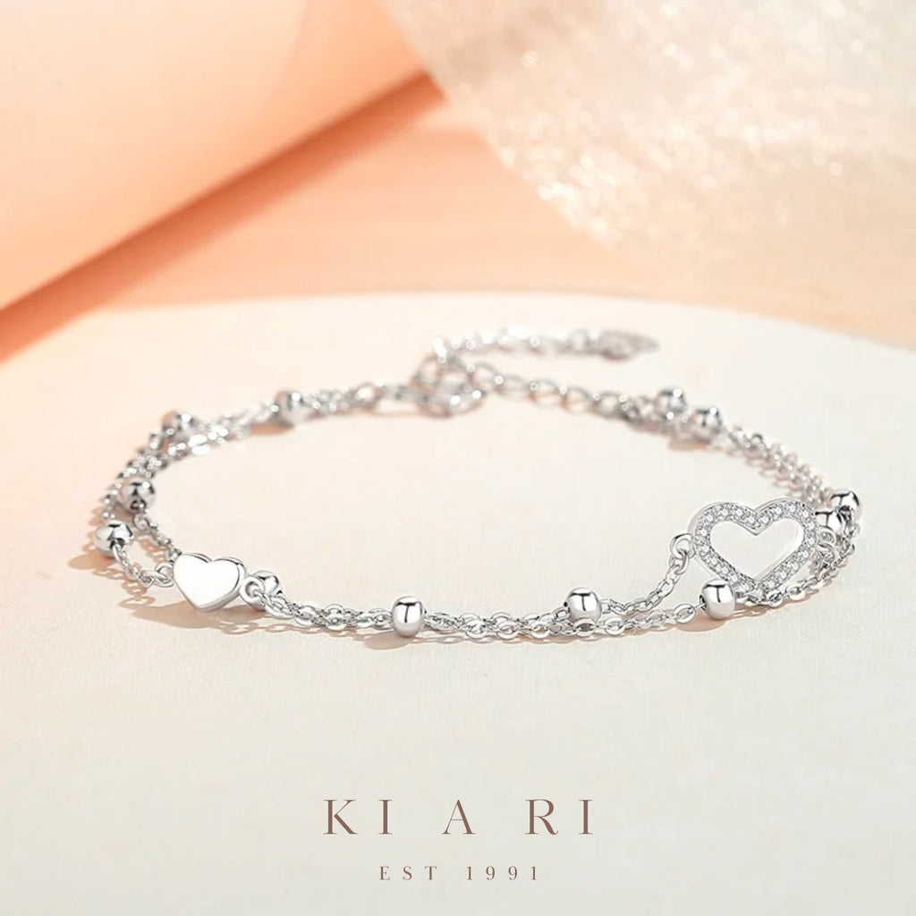 Dal-rae Heart Bracelet (Silver) 🤍