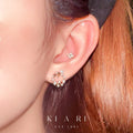 Na-Moo Ring Garland Earrings