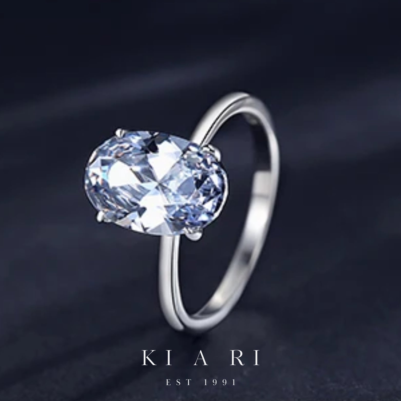 Raejong Oval Cut Diamond Ring 💍