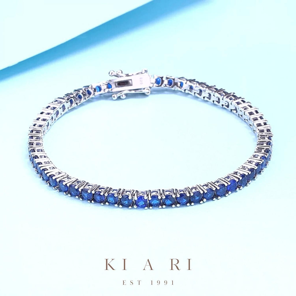 A-Yeong Sapphire Tennis Bracelet 💙