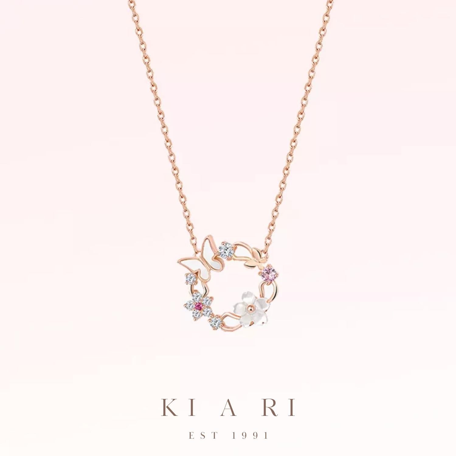 Yeong Nabi Flower Garland Necklace 💐