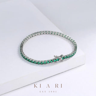 A-Yeong Emerald Tennis Bracelet 💚