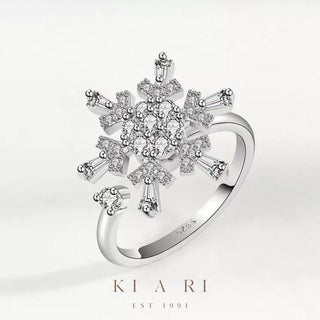 Seolhyun Snowflake Spinning Ring❄️