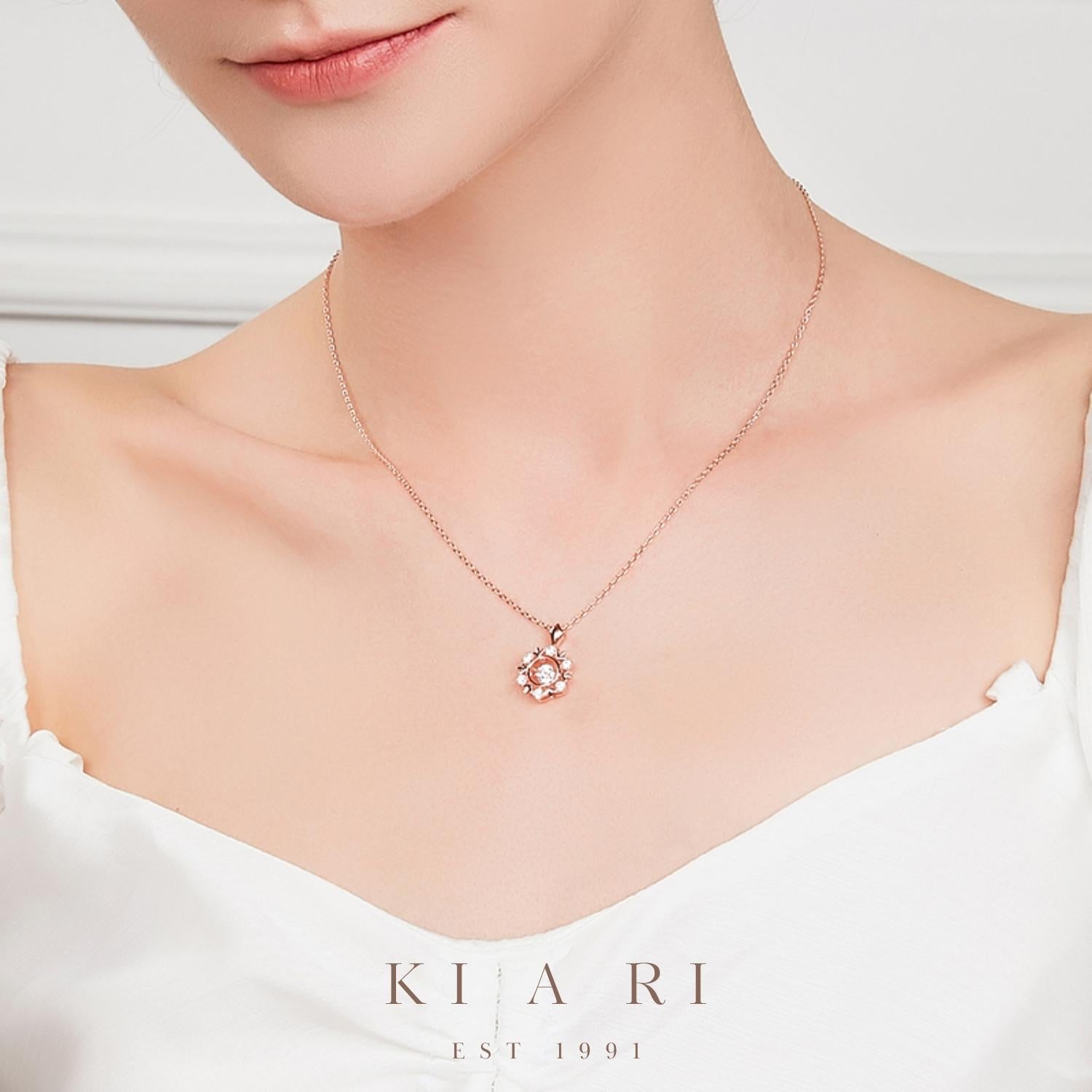 Sena Dancing Snowflake Necklace ❄️