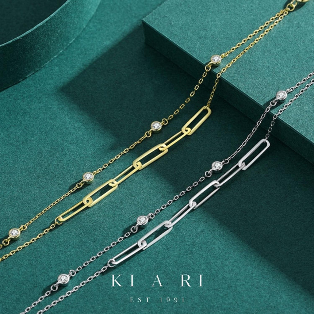 Sehyon Chain Double Layer Bracelet ⛓️