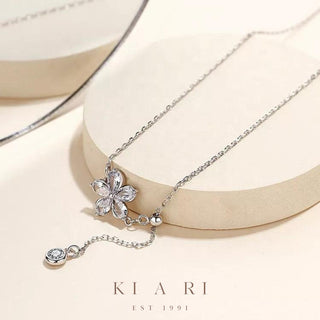 Eun-Joo Floral Drop Necklace 🌼