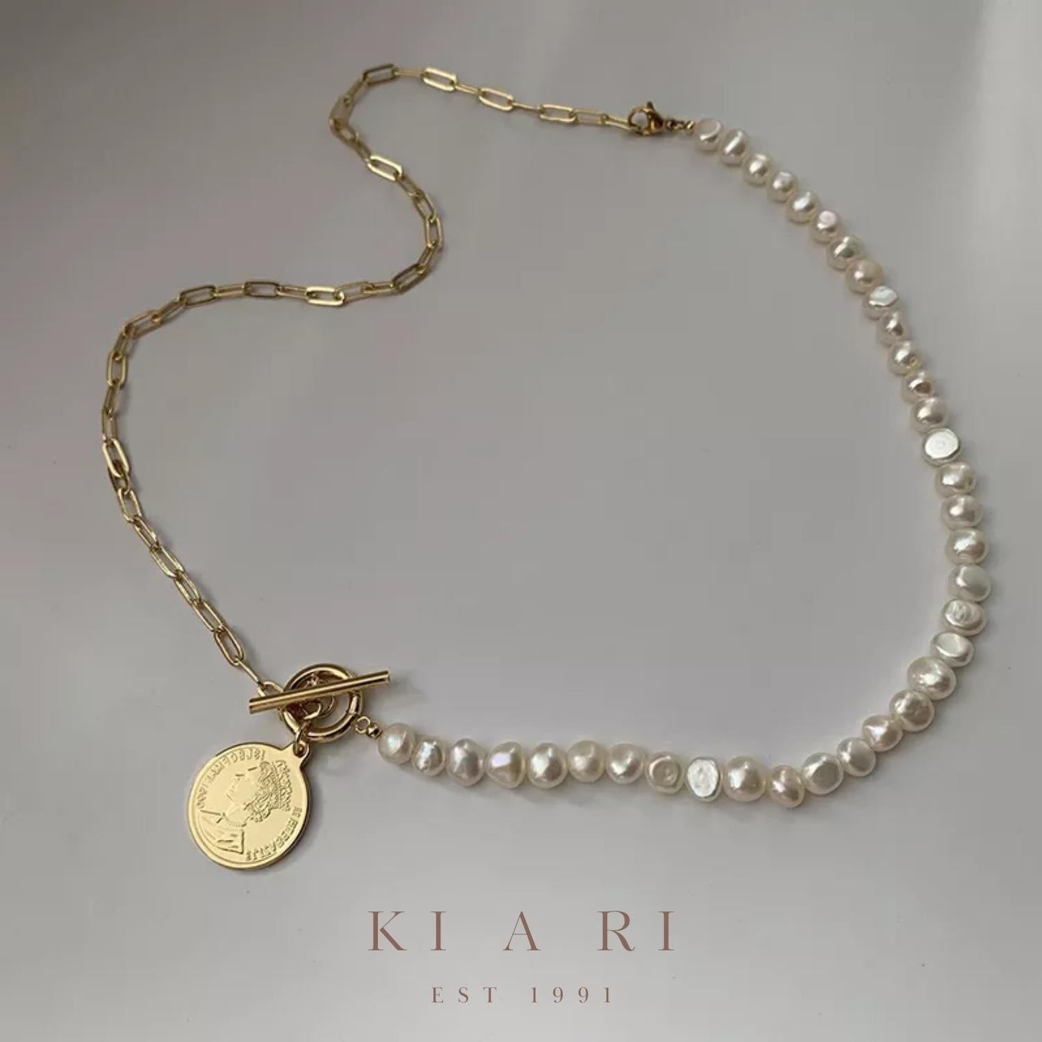 Elizabeth French Freshwater Pearl Necklace 👑