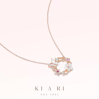 Yeong Nabi Flower Garland Necklace 💐