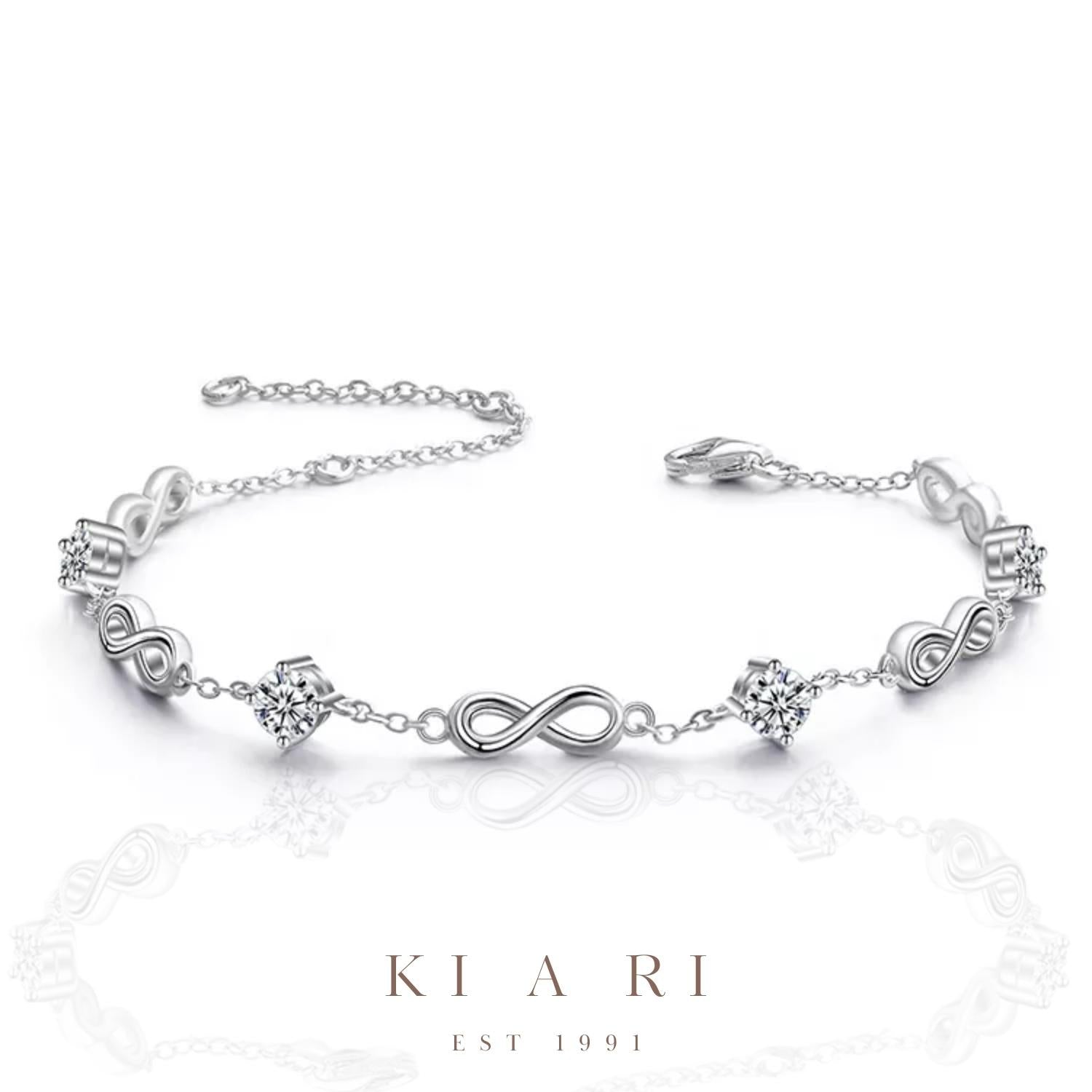 Min Jung Infinity Diamond Bracelet ♾️