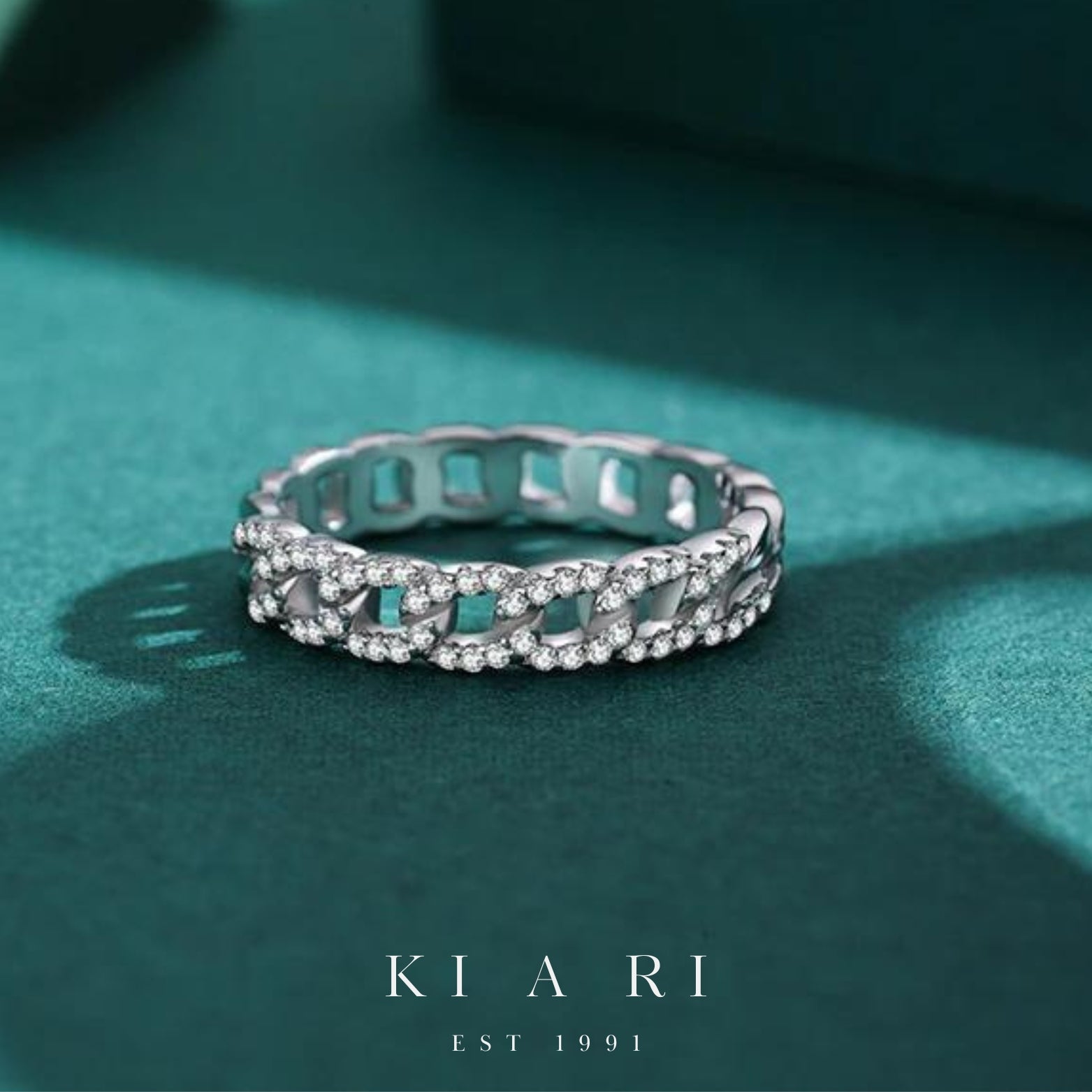 Mijin Chain Eternity Ring ⛓️