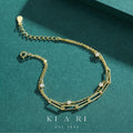 Sehyon Chain Double Layer Bracelet ⛓️