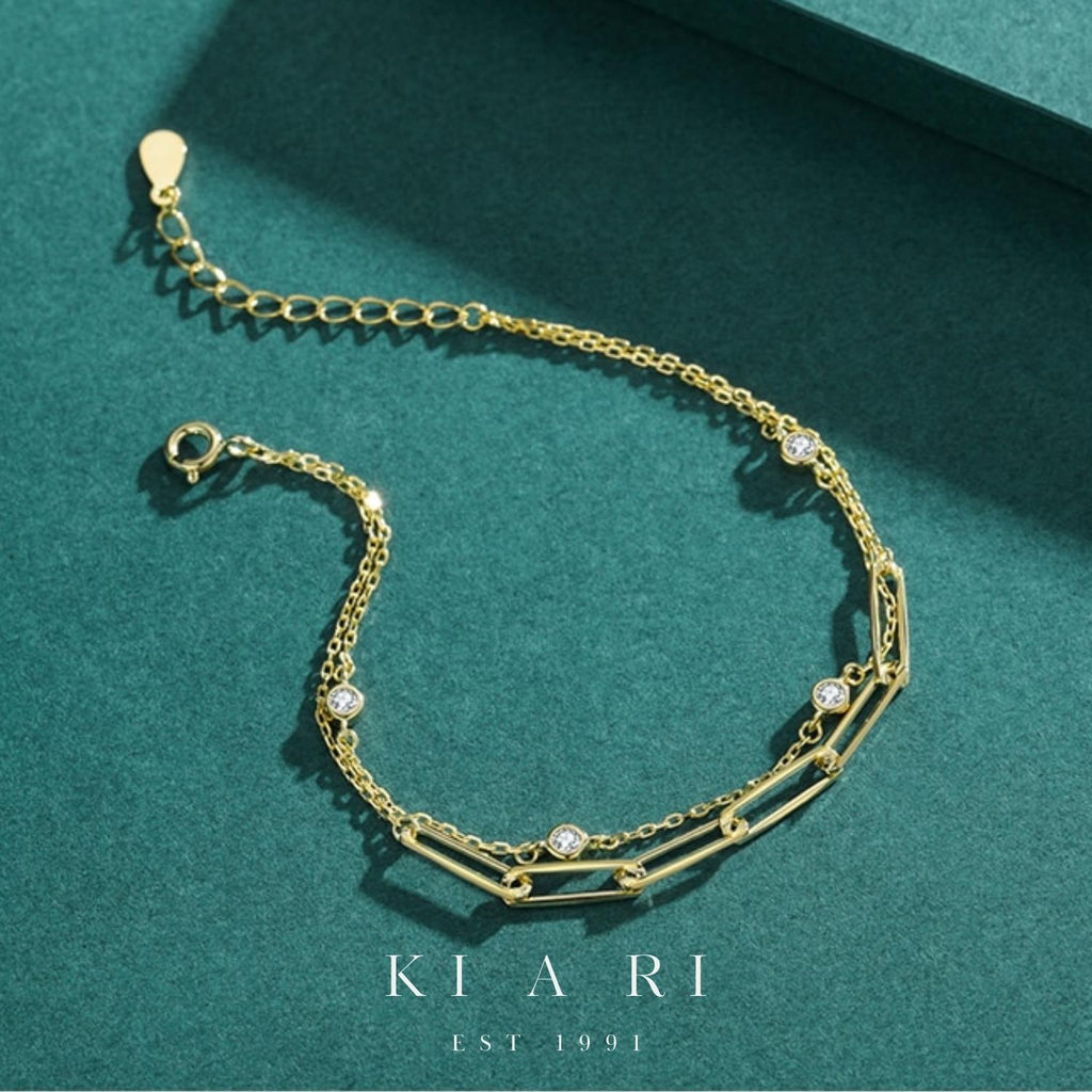 Sehyon Chain Double Layer Bracelet ⛓️