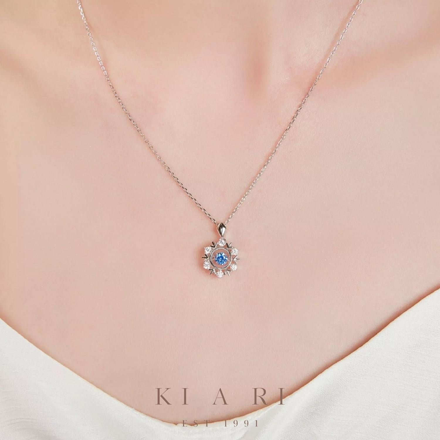 Sena Dancing Snowflake Necklace ❄️