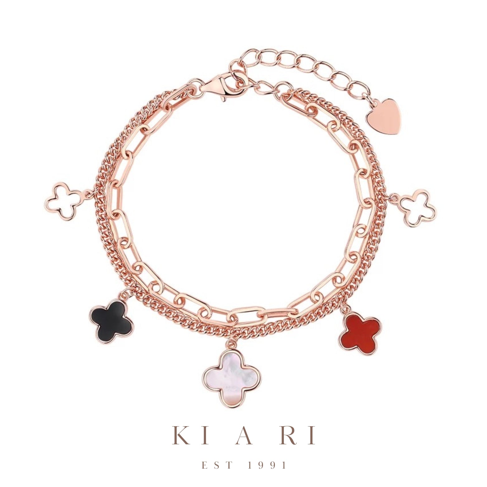 Hei-Ran Four Leaf Clover Bracelet 🍀