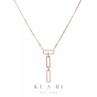 Sin-a Dangling Chain Necklace ✨